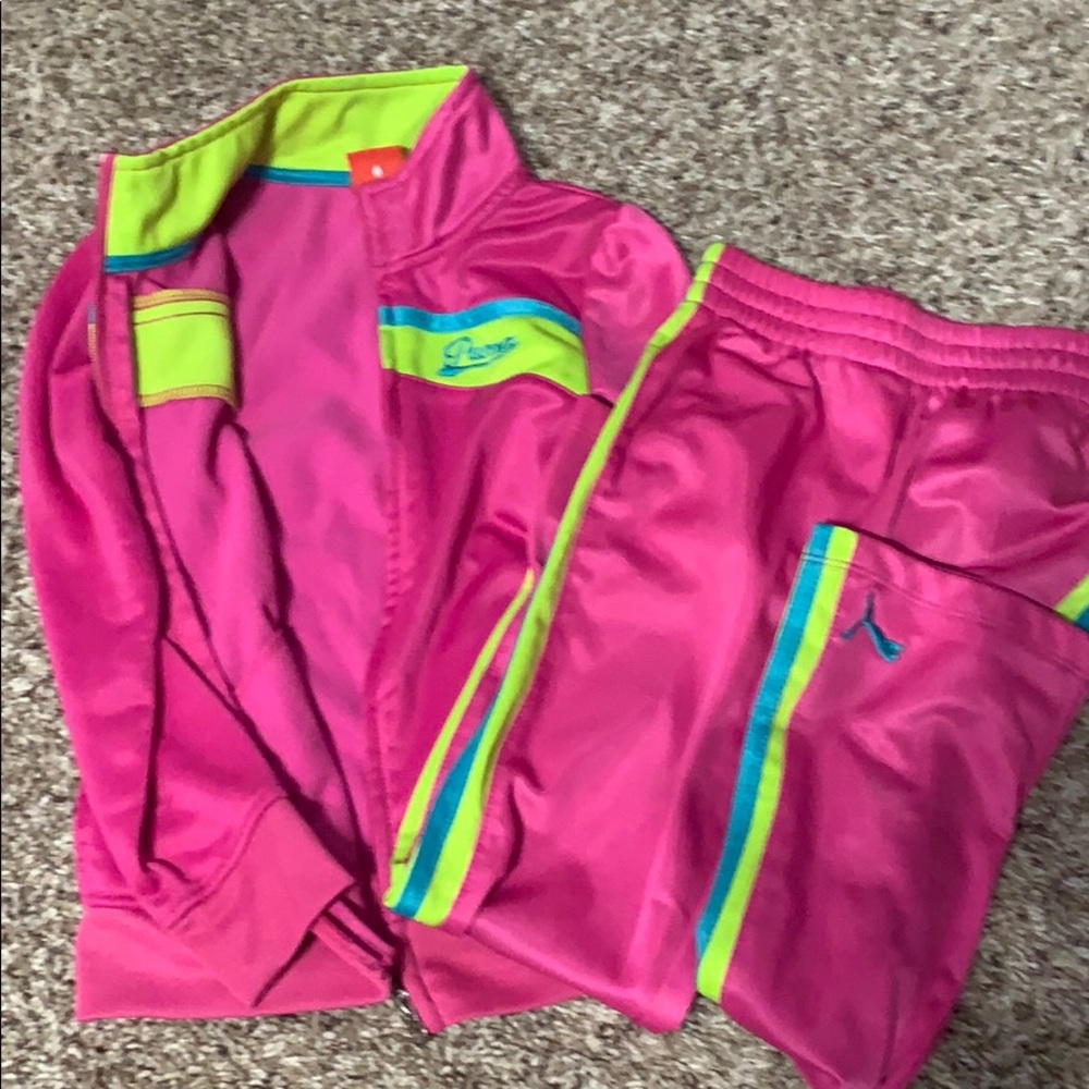 Girls track suit